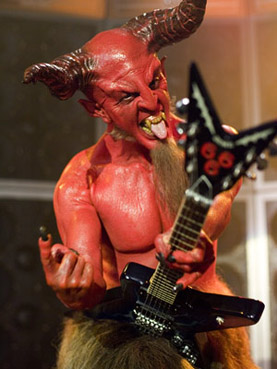 Satan the guitar player